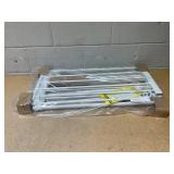 Regalo Easy Step 49-Inch Extra Wide Baby Gate, Includes 4-Inch and 12-Inch Extension Kit, 4 Pack of Pressure Mount Kit and 4 Pack of Wall Mount Kit 29-49"W x 30"H