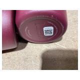 LOT OF 3 Assorted YETI Maroon Tumblers