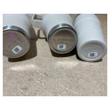 LOT OF 3 Assorted YETI Gray Tumblers