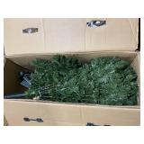 Holiday Time Prelit 850 LED Color-Changing Lights Woodlake Spruce Artificial Christmas Tree 9 ft