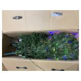 Holiday Time Prelit 850 LED Color-Changing Lights Woodlake Spruce Artificial Christmas Tree 9 ft