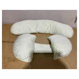 Oternal Pregnancy Pillow for Pregnant Women, Soft Pregnancy Body Pillow, Support for Back, Belly, HIPS, Legs, Maternity Pillow with Detachable and Adjustable Pillow Cover