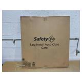 Safety 1st Easy Install Walk Thru Baby Gate for Doorway With Door, Dog Gates, Fits 29"-38", Easy Install 28" Tall, White