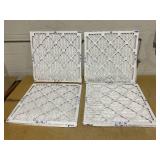 Clorox 20x20x1 Air Filter, MERV 13 Pleated HVAC AC Furnace Air Filters, MPR 1500 & FPR 10  Pack of 4