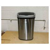 iTouchless SensorCan 50 Liter / 13 Gallon Kitchen Trash Can with Lid & Odor Filter  Motion Sensor Stainless Steel Garbage Bin for Home, Office, or Garage