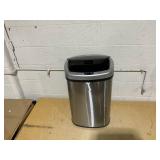 iTouchless SensorCan 50 Liter / 13 Gallon Kitchen Trash Can with Lid & Odor Filter  Motion Sensor Stainless Steel Garbage Bin for Home, Office, or Garage
