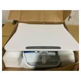 Foldable Mobile Standing Desk, 90 Tiltable Rolling Standing Desk