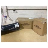 BUNDLE OF 3 Good Housekeeping 1.8QT Digital Easy-Fill Glass Kettle, Electric Warming Mat With Storage Bag, 3QT Portable Electric Cookpot