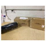 BUNDLE OF 3 Good Housekeeping Electric Warming Mat With Storage Bag, 3QT Portable Electric Cookpot,  Brownie Pan With Divider & Insert