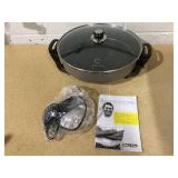 Curtis Stone 14" 6.2qt Dura-Pan Nonstick Electric Skillet