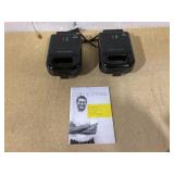 LOT OF 2 Curtis Stone Stuffed Sandwich Makers
