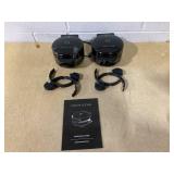 LOT OF 2 Curtis Stone 5" Stuffed Waffle Makers