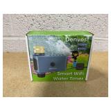 Denvest WiFi Water Timer with Brass Inlet, 1 Zone Smart Hose Timer, APP Remote Control Via 2.4Ghz WiFi, Voice Function Compatible with Alexa and Google Assistant for Sprinkler Drip Irrigation System