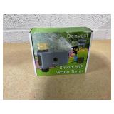 Denvest WiFi Water Timer with Brass Inlet, 1 Zone Smart Hose Timer, APP Remote Control Via 2.4Ghz WiFi, Voice Function Compatible with Alexa and Google Assistant for Sprinkler Drip Irrigation System