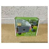 Denvest WiFi Water Timer with Brass Inlet, 1 Zone Smart Hose Timer, APP Remote Control Via 2.4Ghz WiFi, Voice Function Compatible with Alexa and Google Assistant for Sprinkler Drip Irrigation System