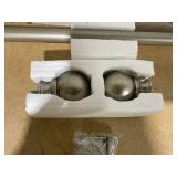 Cordelia 1 Window Drapery Single Curtain Rod with Globe Ball Finial