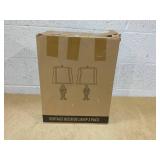 LOT OF 2 Table Lamps Bedside Lamps, 28.5