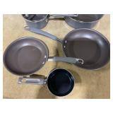 Rachael Ray® Create Delicious 11-pc. Aluminum Nonstick Cookware Set Grey