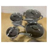 Rachael Ray® Create Delicious 11-pc. Aluminum Nonstick Cookware Set Grey