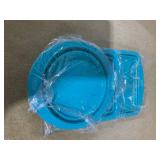 Wolfgang Puck 3-piece Collapsible Silicone Bakeware Set
