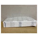 Nordic Pure 12x30x1 (Actual Size: 11 7/8 x 29 7/8 x 3/4) Poly Green MERV 6 AC Furnace Air Filters  Reduces Dust, Pollen, Pet Dander & Allergens  6-Pack (DAMAGED)