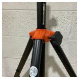 LOT OF 2 NBVOICE Speaker Stands Tripod Pair for Large Speakers - Adjustable Height 4 to 6.8-Foot, 2-Pack Tripod with Iron Fasteners, for Stage, Studio, & Travel