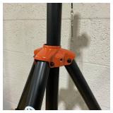 LOT OF 2 NBVOICE Speaker Stands Tripod Pair for Large Speakers - Adjustable Height 4 to 6.8-Foot, 2-Pack Tripod with Iron Fasteners, for Stage, Studio, & Travel