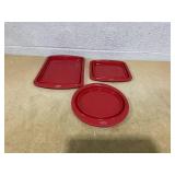 Wolfgang Puck 3-piece Collapsible Silicone Bakeware Set
