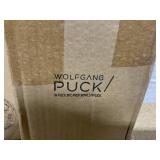 Bundle of Wolfgang Puck 3-piece Stainless Steel Prep Bowls with Lids and Wolfgang Puck 3 pc Silicone Tool Set