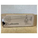 LaScoota Kick Scooter for Adults & Teens. Perfect for Ages 8-14. Lightweight Foldable Adult Scooter Large Sturdy Wheels - (Dark)