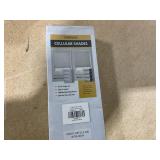 LazBlinds Cordless Cellular Shades, No Tools No Drill Light Filtering and Blackout Honeycomb Shades Pleated Blinds for Windows, 33