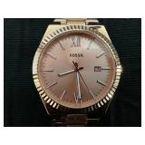 Fossil SCARLETTE ES5258 Womens 38mm (Used opened for inspection. Bracelet Needs Repairs. Attachments Shown In Pictures)