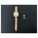 Fossil SCARLETTE ES5258 Womens 38mm (Used opened for inspection. Bracelet Needs Repairs. Attachments Shown In Pictures)