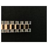 Michael Kors 38mm case Runway Pavé Rose Gold-Tone and Acetate Watch Clear Includes Attachments. (Needs Repairs, Minor Transit Damage)