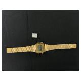 Casio Vintage Collection A168 Watch Case size (L× W× H) 38.6 × 36.3 × 9.6 mm (Slightly Used, Bracket Won