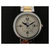 Gv2 By Gevril Piemonte Quartz White Dial Ladies Watch Case Diameter 36 mm