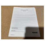 Kohler PureWash® E525 Elongated bidet toilet seat K-18751-0