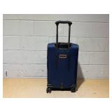 Crew Classic Carry-On Spinner Overall Dimensions (includes wheels and carry handles): H: 23 in. W: 14.5 in. D: 9.5 in.