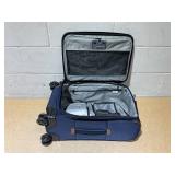 Crew Classic Carry-On Spinner Overall Dimensions (includes wheels and carry handles): H: 23 in. W: 14.5 in. D: 9.5 in.