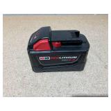 Milwaukee M18 Red Lithium High Demand 9.0 Ah Battery (DOES NOT FUNCTION)