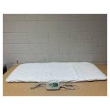 PHYMAT Far Infrared Amethyst Heating Pad - 5 Color Natural Crystal Heating Mat - Infrared Heating Pad with Auto Shut Off - Overheat Protection,Smart Control (65"x25")