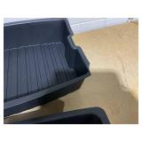 Trunk Organizer Storage Box for Tesla Model 3 2024 2025 2026, Two-Layers Storage Bins fits Tesla New M3 Trunk
