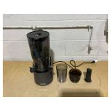 Canoly C16 Cold Press Juicer, 6" Extra Wide Feed Chute, 3-IN-1 Strainers (Juice & Sorbet & Nut Milk), Powerful AC Brushless Motor, Self Precut System, Juicer Machines with BPA-Free (Space Gray) (SLIGH