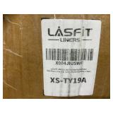 LASFIT Floor Mats & Cargo Mat for Toyota Highlander 2020-2025 (Fit Hybrid, 7&8Seats), All Weather Fit TPE Floor Liners, 3 Rows & Cargo Liner Back Seat Cover for Highlander car mats(Not Subwoofer)