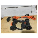 BLACK+DECKER 3-in-1 Corded Lawn Mower, String Trimmer & Edger, 12-Inch (BESTA512) (USED)