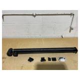 No Brand 54 W Retractable Baby/Dog Gate for Stairs and Doorways Indoor Outdoor Use