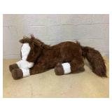 Tezituor 47 Inch Giant Realistic Horse Stuffed Animal, Hugging Soft 4ft Stuffed Pony Plush Pillow