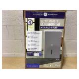 GE 50-Pint Dehumidifier with Built-in Pump for Basement, Garage or Wet Rooms up to 4500 sq. ft. in Grey