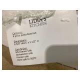 Lidia Bastianich 4-pack Pasta Bowls with Signature Phrase