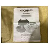 Kitchen HQ Large Thermal Microwaveable Insulated Bowl With Lid